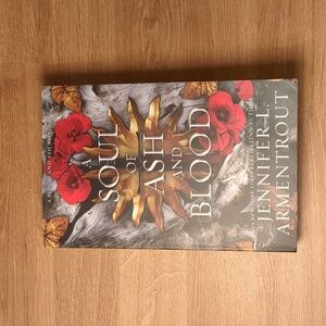 Book! "A Soul of Blood and Ash" by Jennifer L. Armentrout, paperback novel
